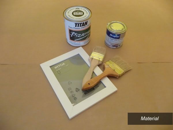 pizarra material