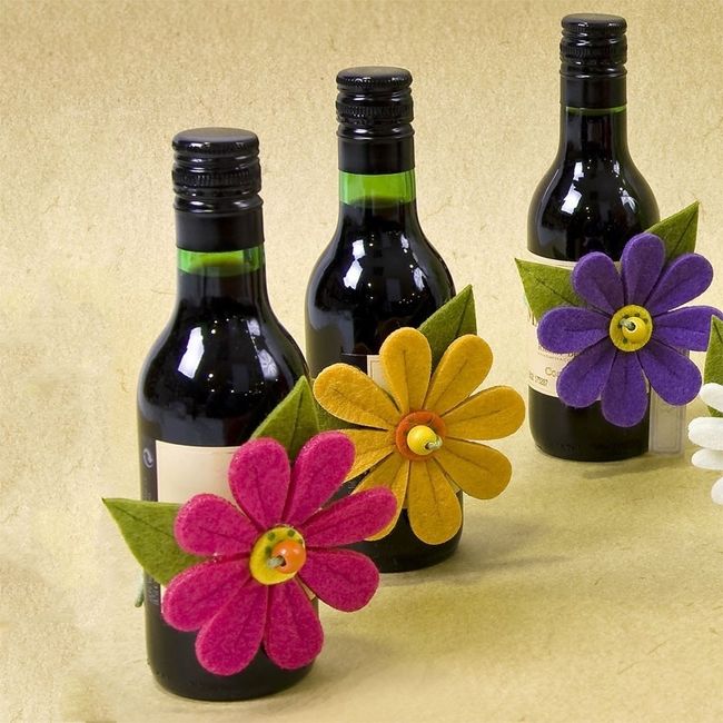 Decorar botellas de vino de forma original - Manualidades 