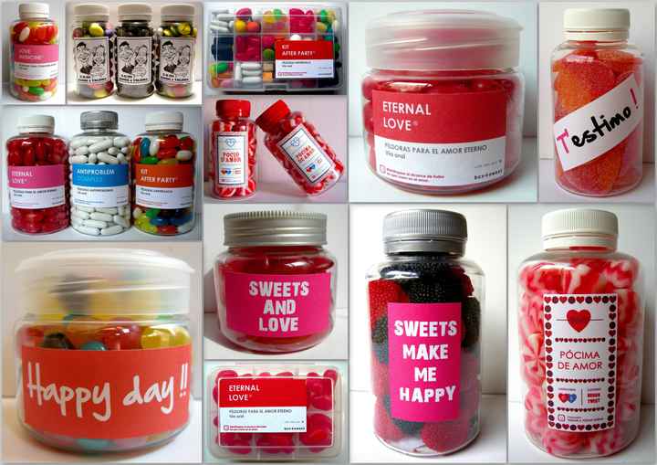 Ideas para el Candy Bar