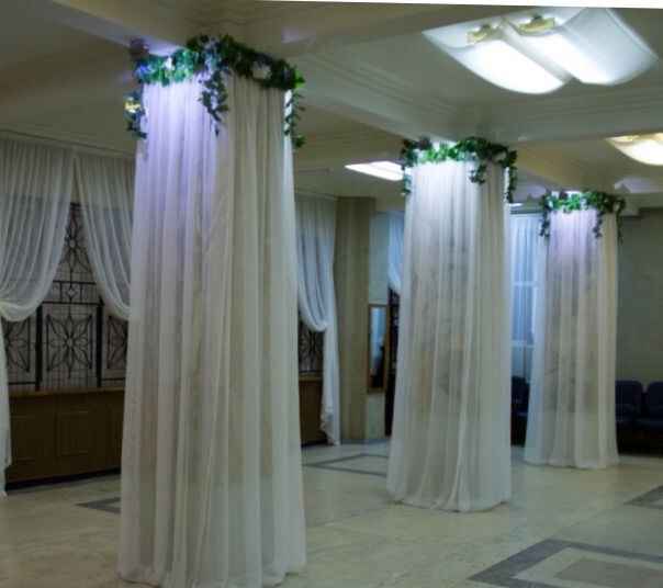 Ideaa decorar columnas salón interior banquete - 6