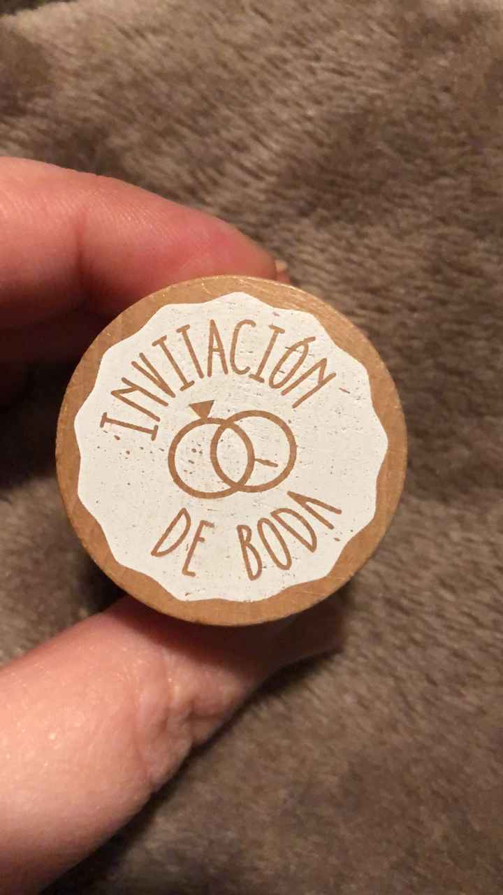 Sello invitaciones 😍🤗 - 1