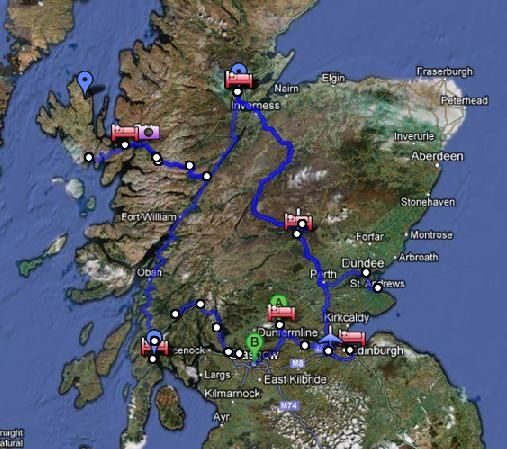 Honeymoon in Scotland
