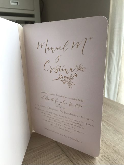 Ya tenemos las invitaciones 👏🏻 - 3