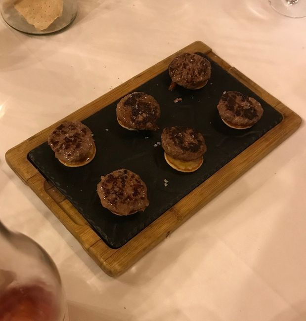 Mini hamburguesa de Wagyu