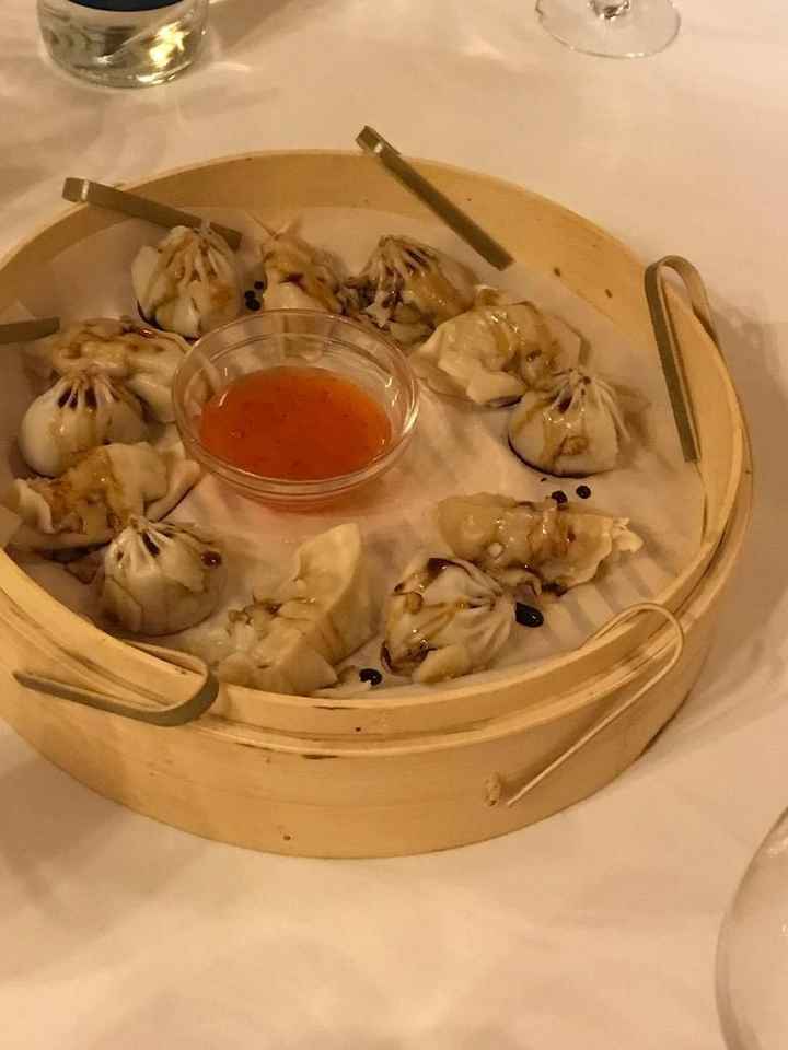 Hakaos, gyozas y dim sums al vapor.