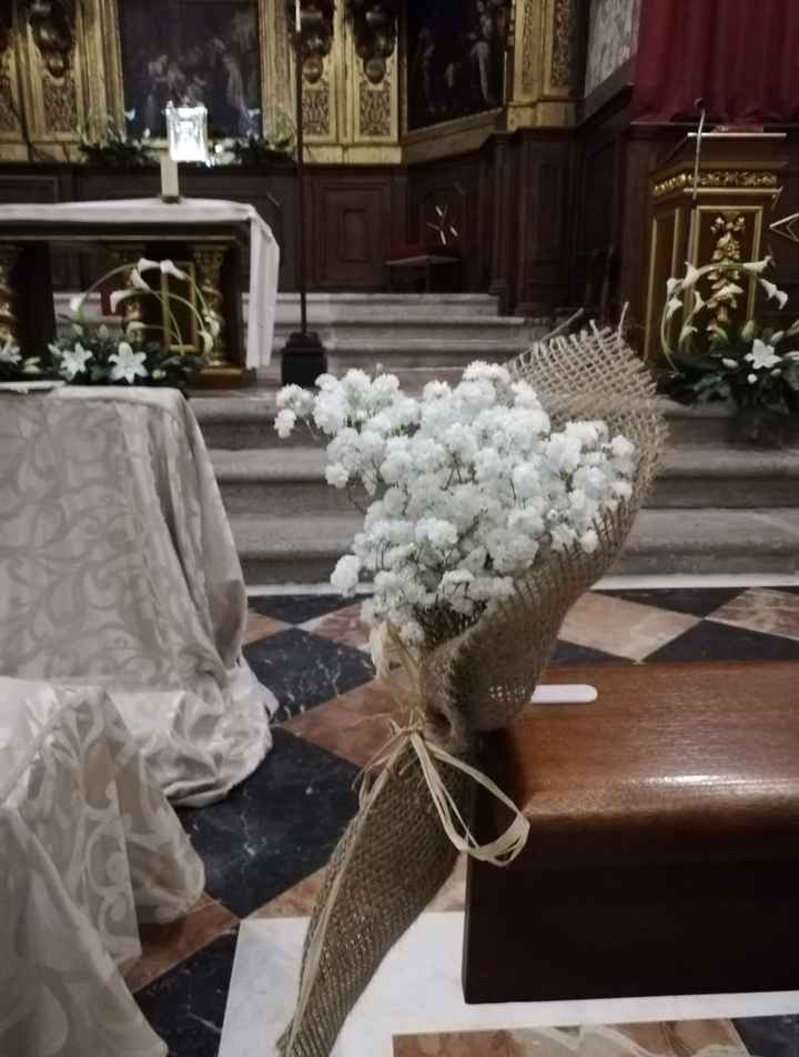 Inspiracion Arreglos Florales para Iglesia/ceremonia Civil - 12