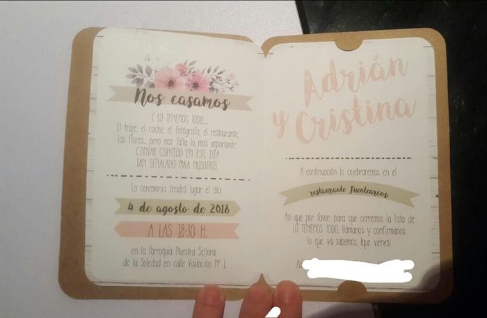  Ya tenemos las invitaciones!! - 3