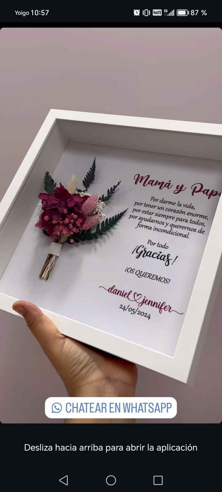 Regalos para los padres - 1