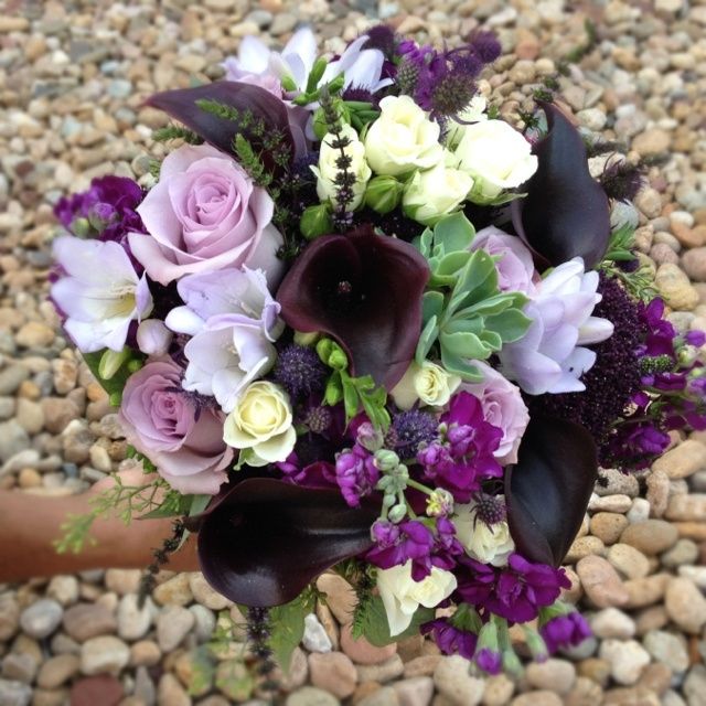 Flores moradas