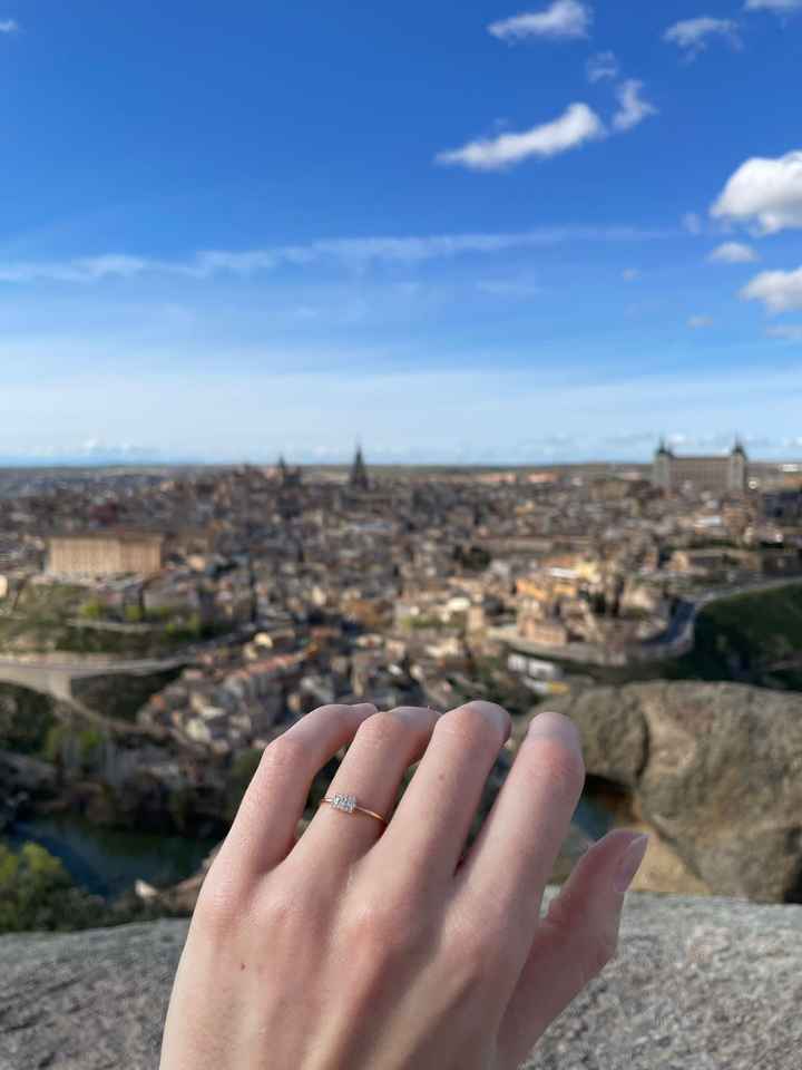 Anillo de compromiso/ pedida - 2