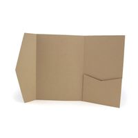 invitación con bolsillo