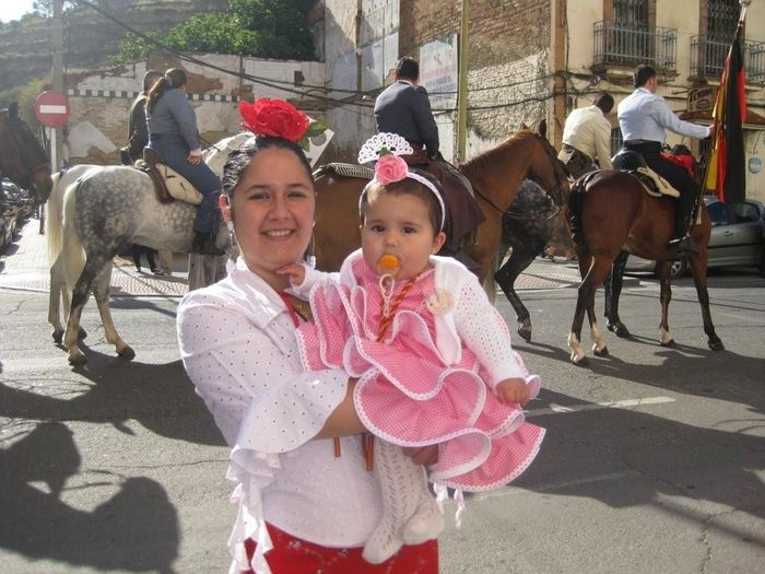 mi niña y yo para el rocio