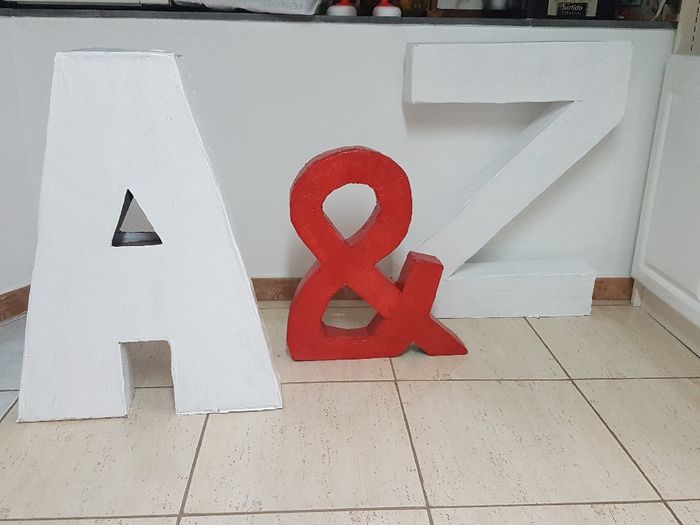 Letras carton xxl diy Manualidades Foro