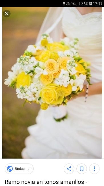 Color amarillo para las bodas 1