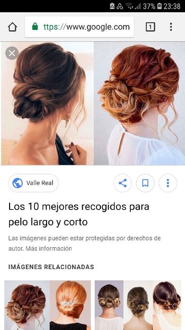 Que peinado te podrias para este vestido? - 1