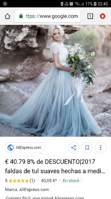 Crisis con el vestido. - 1