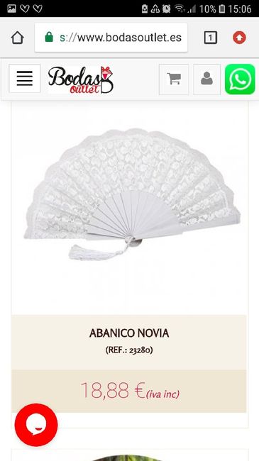 Abanico novia - 2