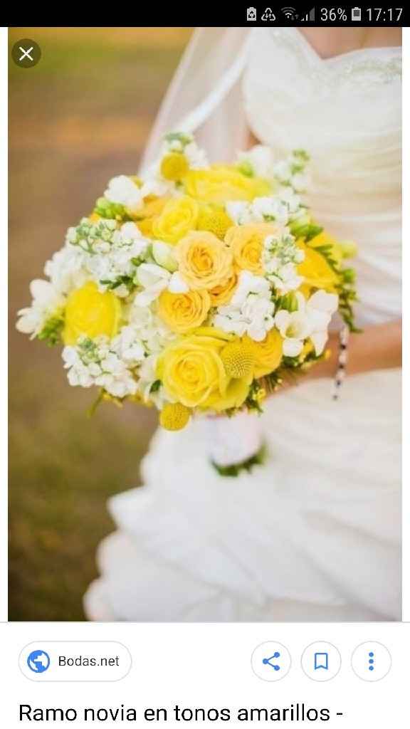Color amarillo para las bodas - 1