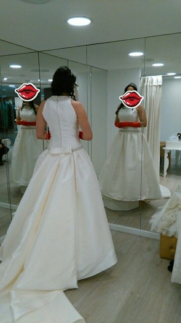 Primera prueba vestido. que os parece?? - 2