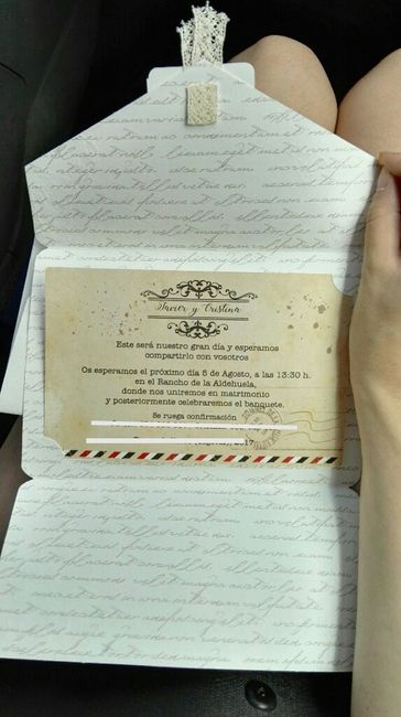 Nos llegaron las invitaciones - 2