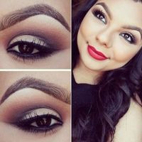 Inspiración maquillaje para labios rojos - 16