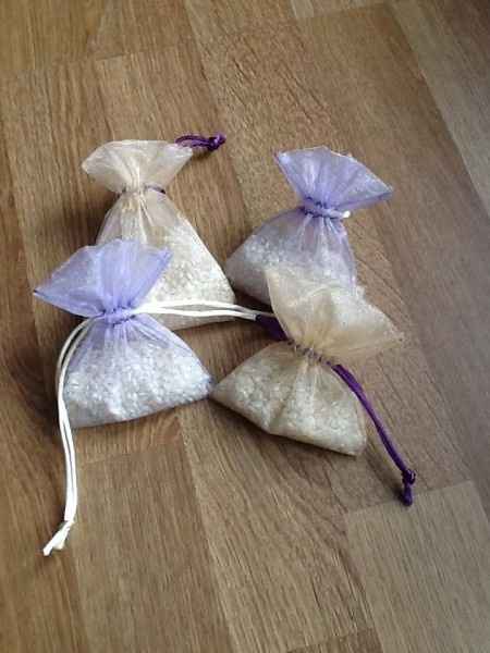 Bolsitas de organza handmade