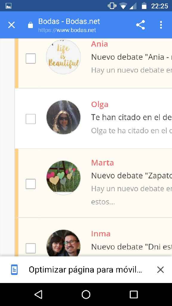 Borrar mails desde la app del móvil - 3