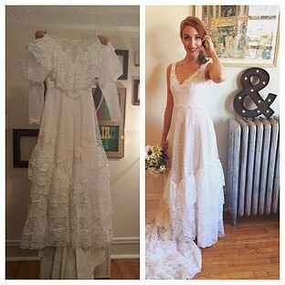 Vestido de novia heredado - 2
