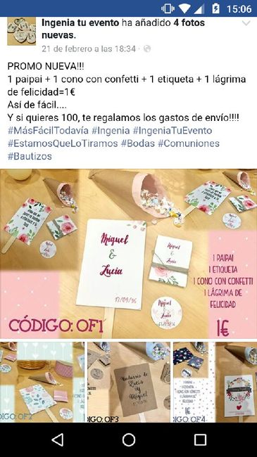 Promoción de pai pai y lágrimas de felicidad - 1