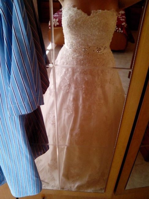 MI VESTIDO DE NOVIA!