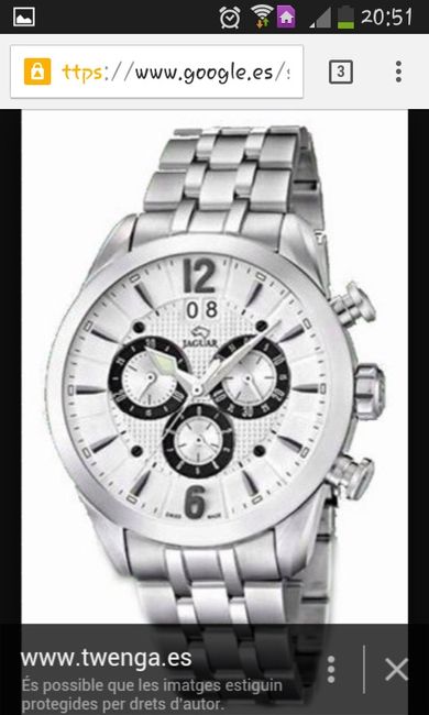 Qué reloj habéis regalado a vuestro futuro marido??? - 1