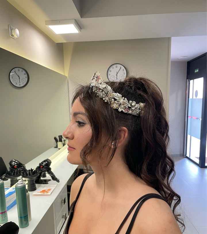 Prueba de peinado y maquillaje - 1