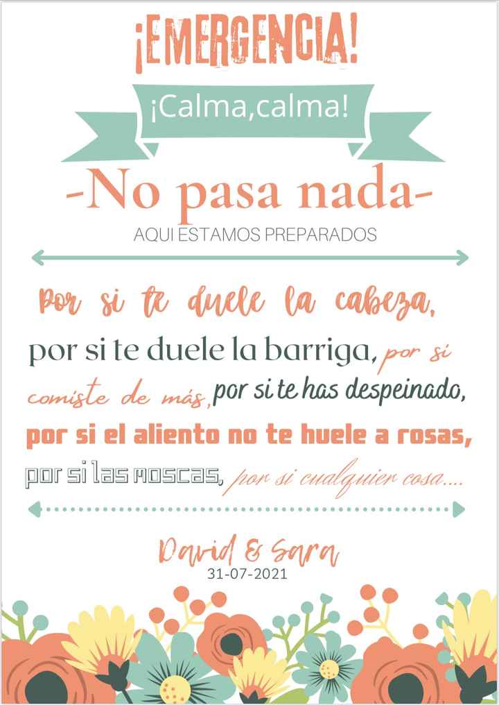Kit de emergencia - 1
