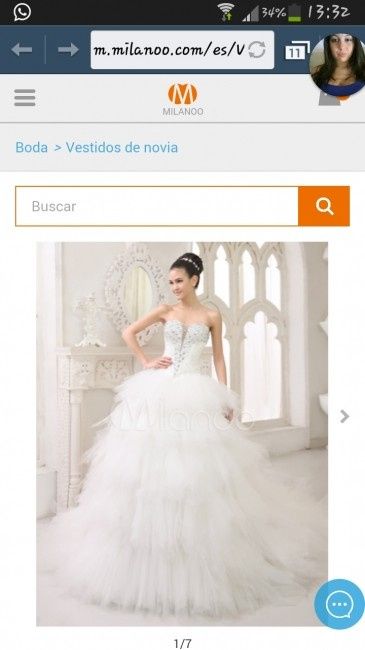 Mi vestido de novia precioso!!!! 120 euros!!!!!!!!!!!!!!!!!!!!!!!! - 1