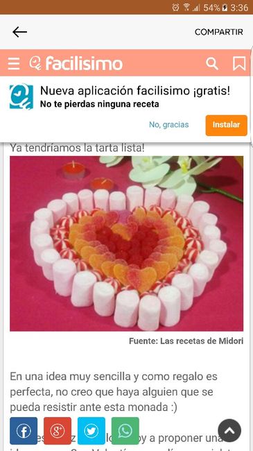 Mi simulacro de mesa de chuches - 1