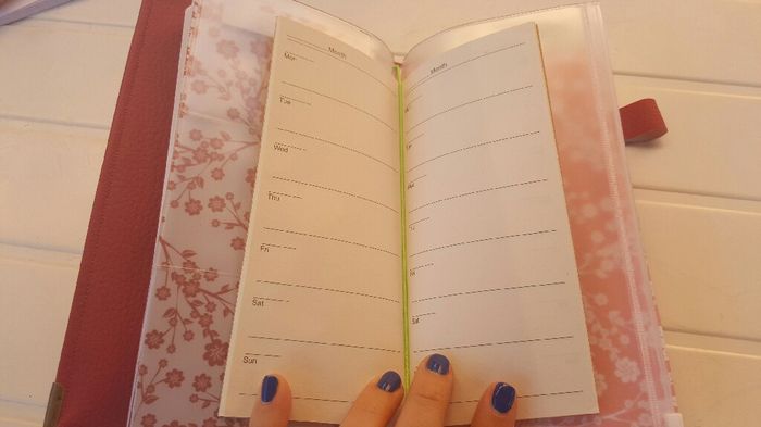 Mi agenda  de boda - 2