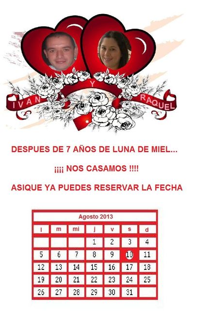 save the date