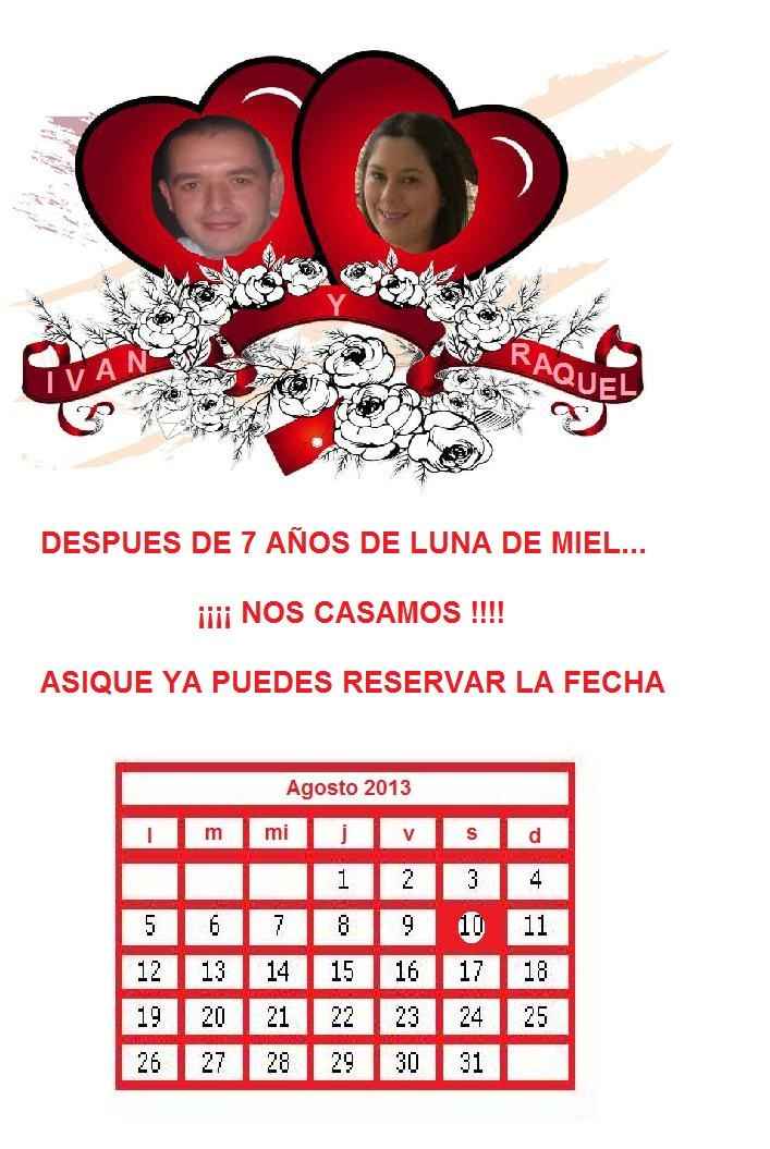 save the date