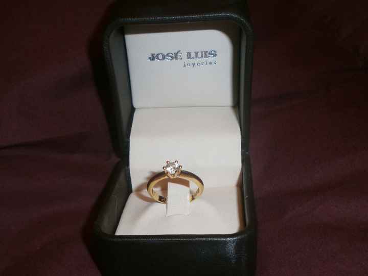 Mi anillo de compromiso