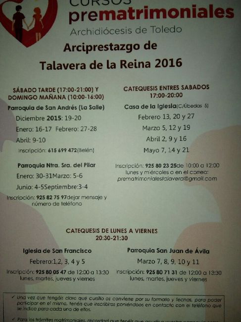 Cursillos en talavera 2016 - 1
