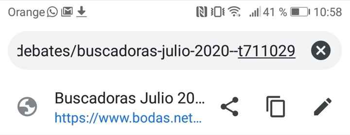 Buscadoras Julio 2020 ♥️ 2