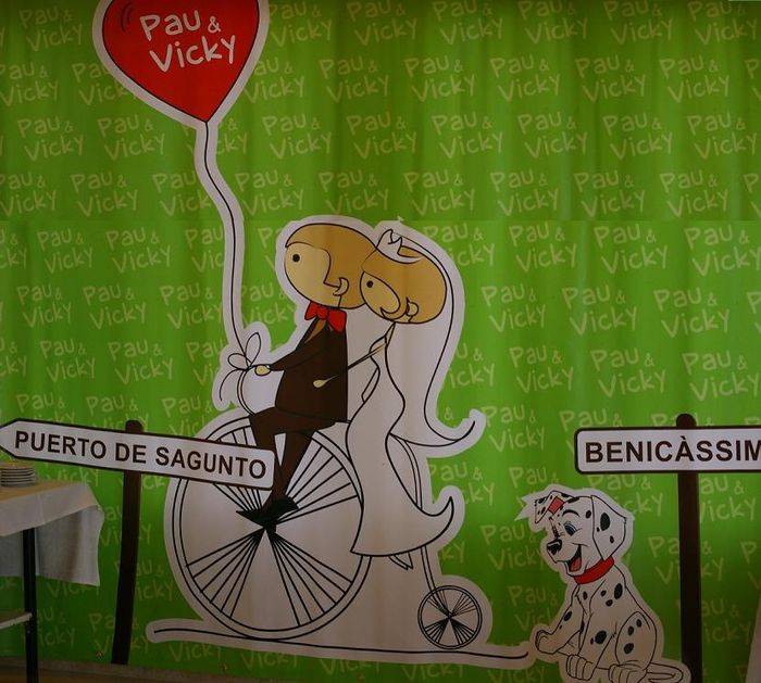 photocall boda