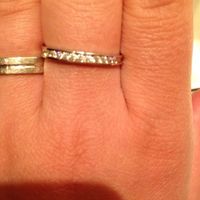 Nuestros anillos de compromiso... - 1