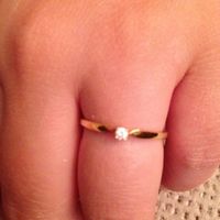 Nuestros anillos de compromiso... - 2