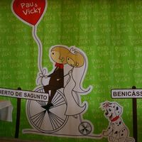 photocall boda