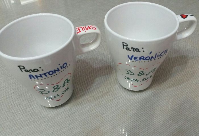 Tazas testigos - 3