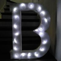Letras con luces led - 2