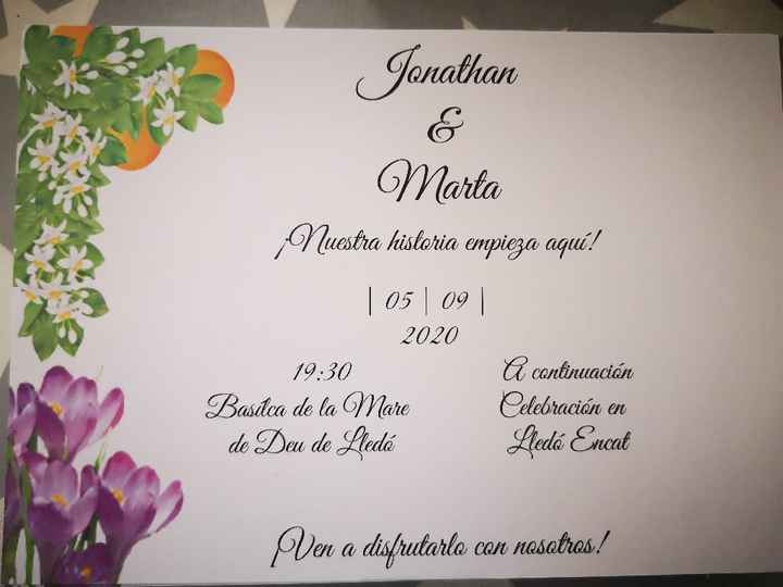 Invitaciones, os gustan? - 1