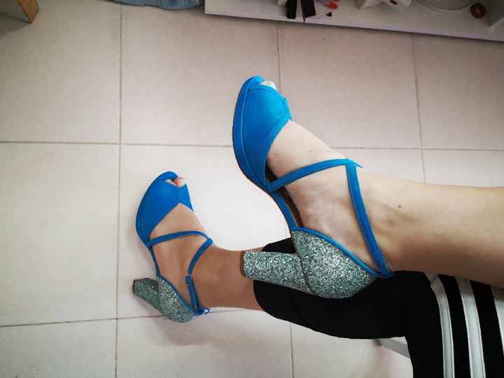 Zapatos novia azules - 1