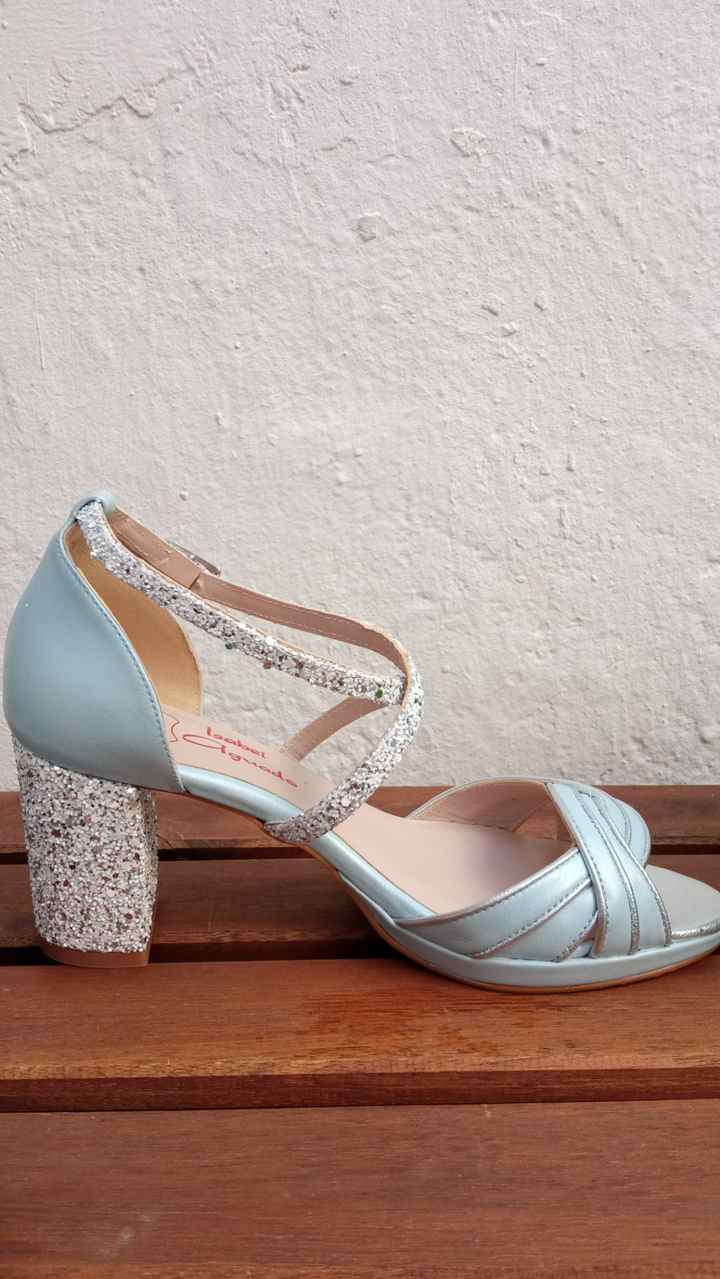 Zapatos de novia ¿verdes o azules? - 1